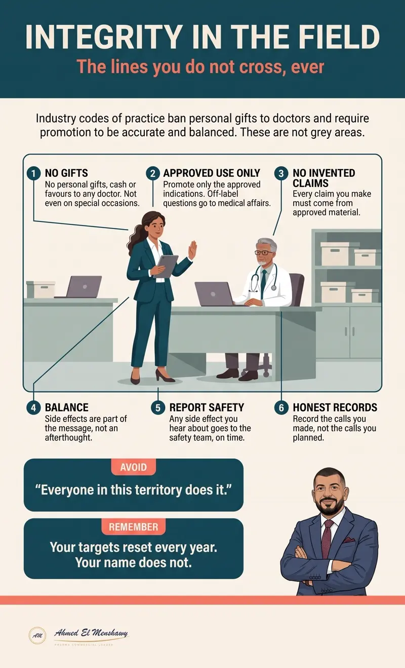 Integrity in the field: The lines you do not cross, ever