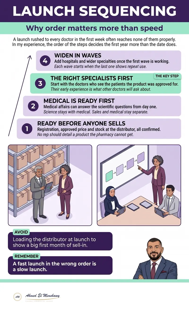 Launch sequencing: Why order matters more than speed