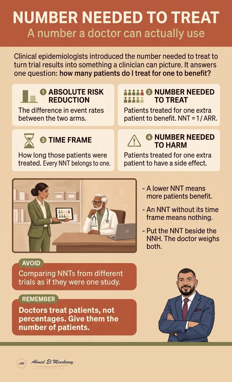 Number needed to treat: A number a doctor can actually use