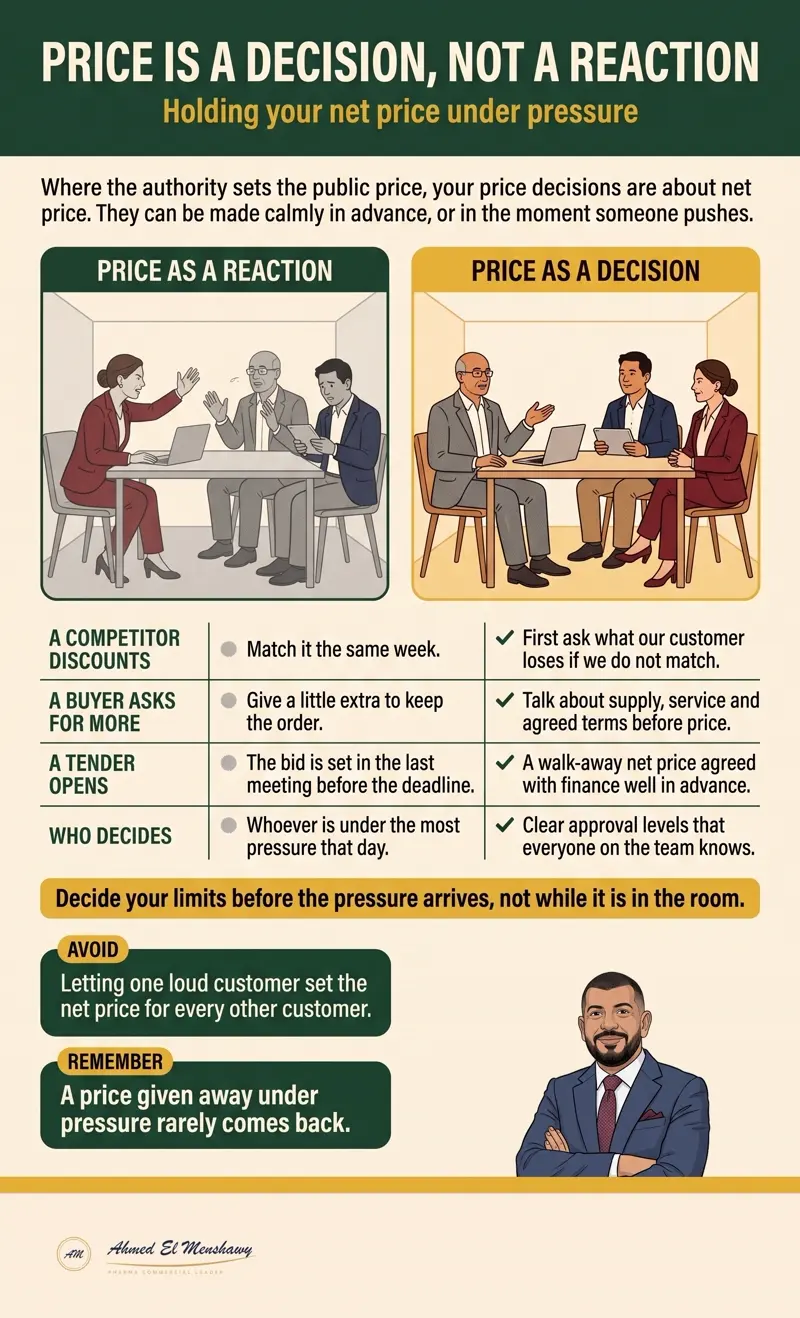 Price is a decision, not a reaction: Holding your net price under pressure
