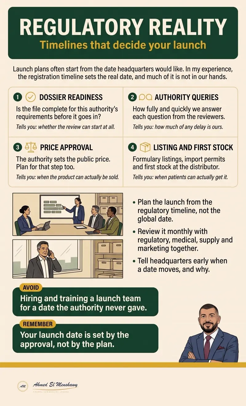 Regulatory reality: Timelines that decide your launch