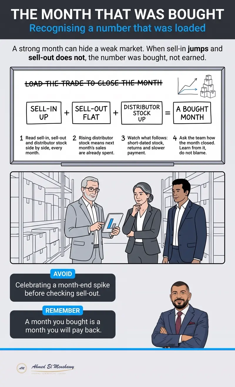 The month that was bought: Recognising a number that was loaded