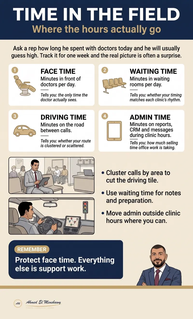 Time in the field: Where the hours actually go